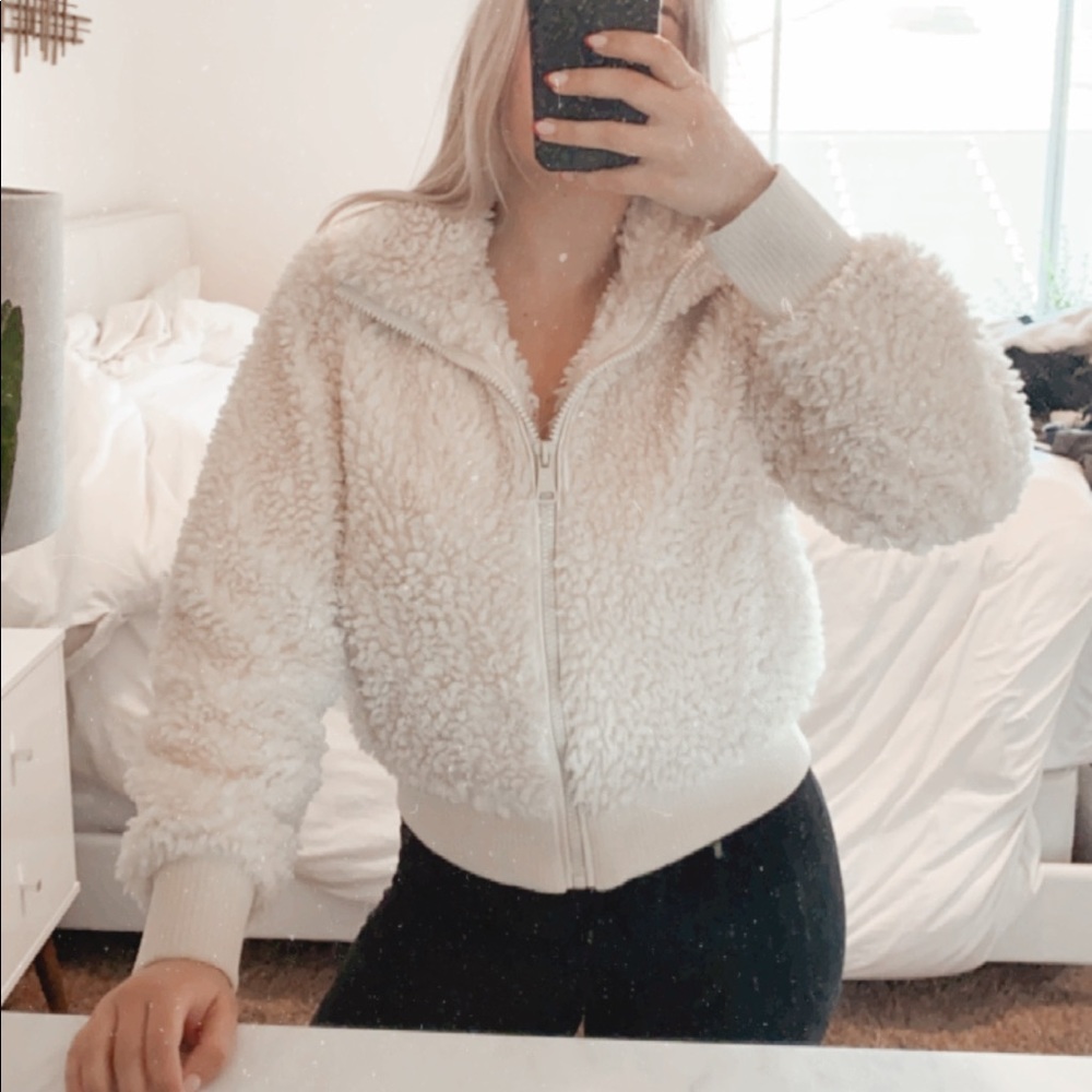 Zara teddy coat